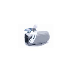 Embase en saillie 3A, Alliage de zinc moulé, Alliage de zinc moulé, IP65, Sortie horizontale, PG13.5